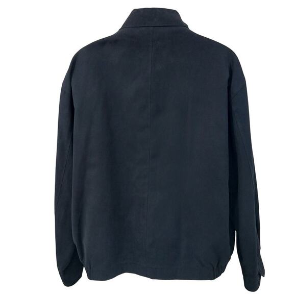 NWOT! JOS. A. BANK! NAVY BLUE LIGHTWEIGHT JACKET, SUEDELIKE SMOOTH FINISH! SZ XL - Picture 5 of 9
